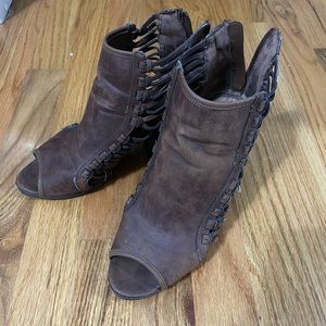 Brown Ankle Booties